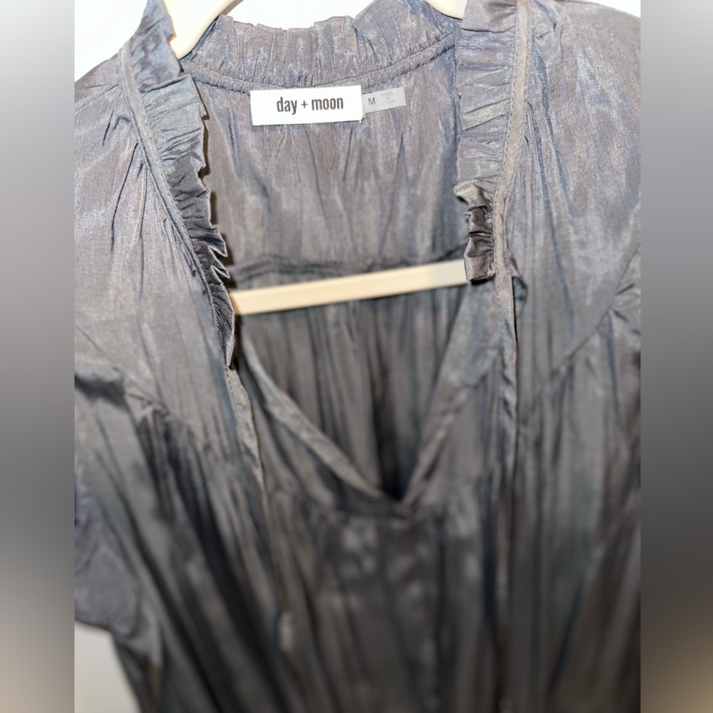 Day + Moon Ruffled Flow Dress - Picture 2 of 3